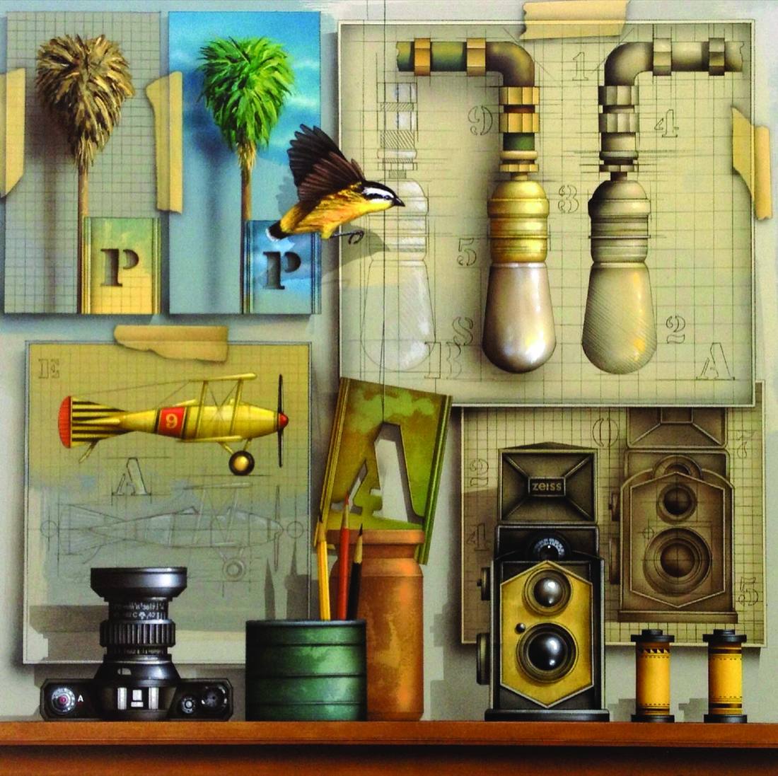 Work by James Carter, 2018