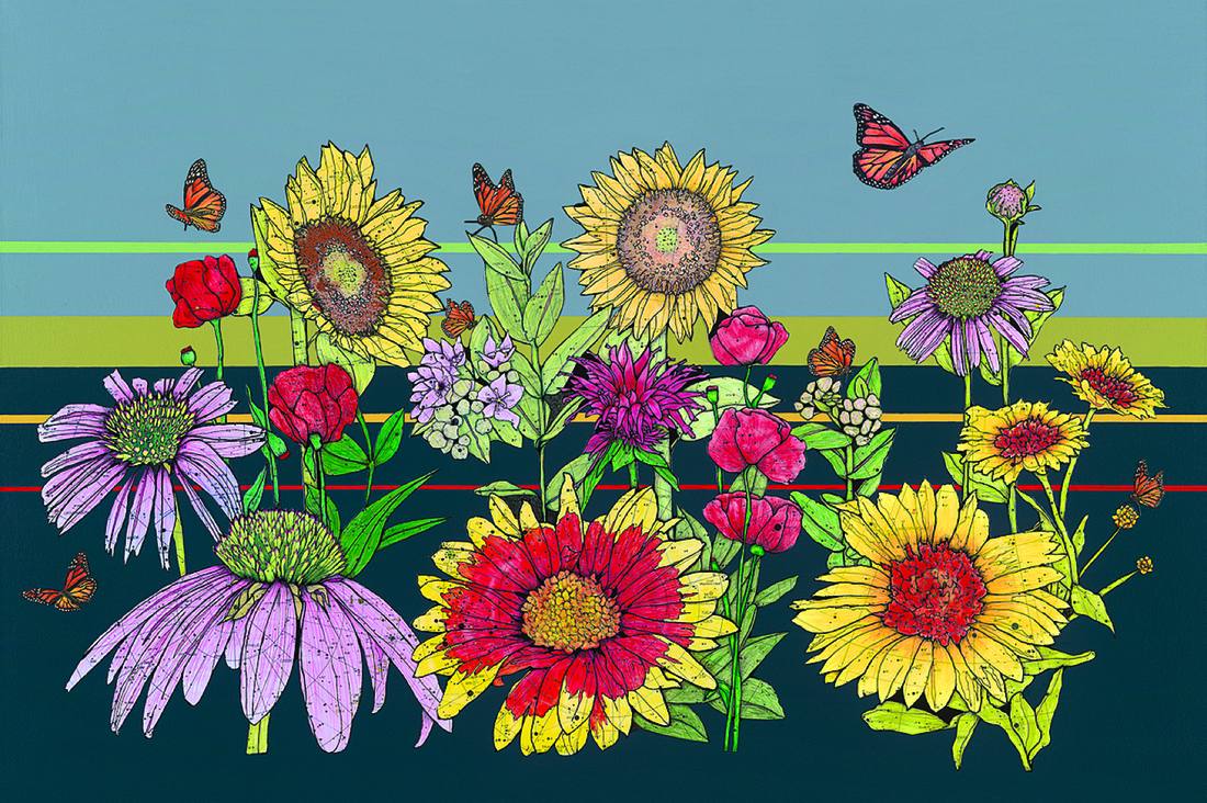 Work by Mary Filapek & Lou Ann Townsend, 2023